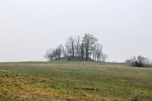 Restitution du monument funéraire néolithique de la Motte de la Jacquille
