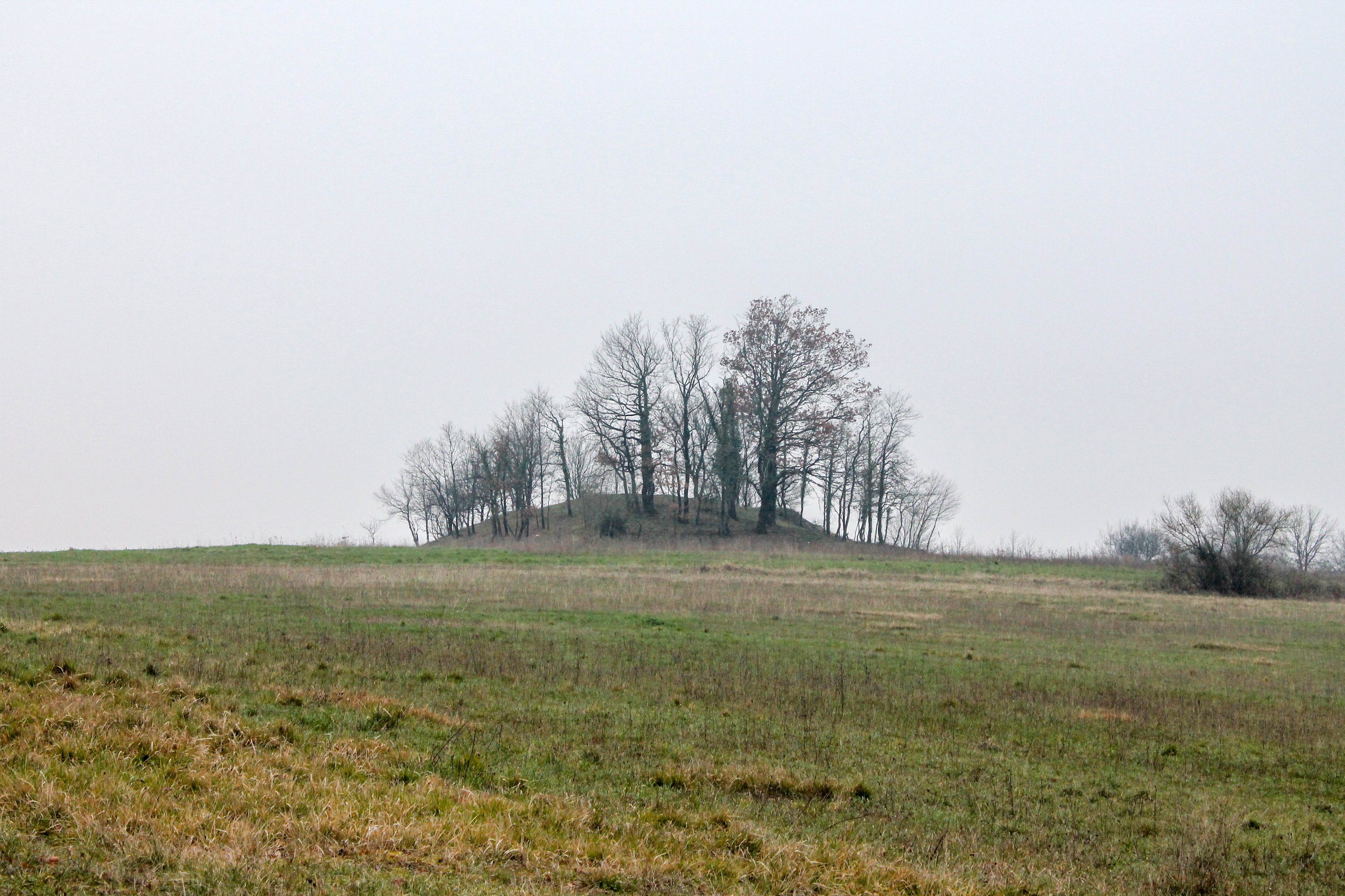 Restitution du monument funéraire néolithique de la Motte de la Jacquille