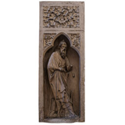Moulage du haut-relief d'un prophète de la cathédrale de Reims 