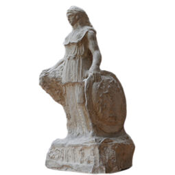 Moulage de statuette d'Athéna Parthénos dite Athéna Lenormant