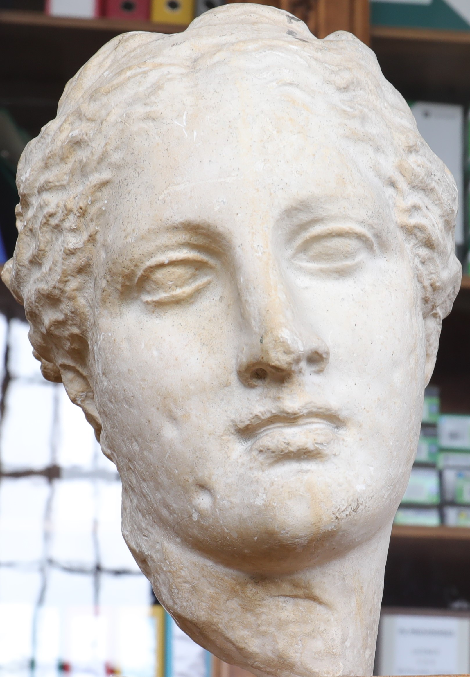 Tête féminine dite Atalante de Tégée (Hygie) - IAA.PA.2023.0.49