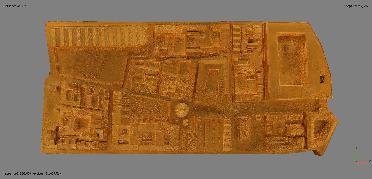 Caserne des marins de Ravenne - Plaque N°6 (Plan de Rome par Paul Bigot)