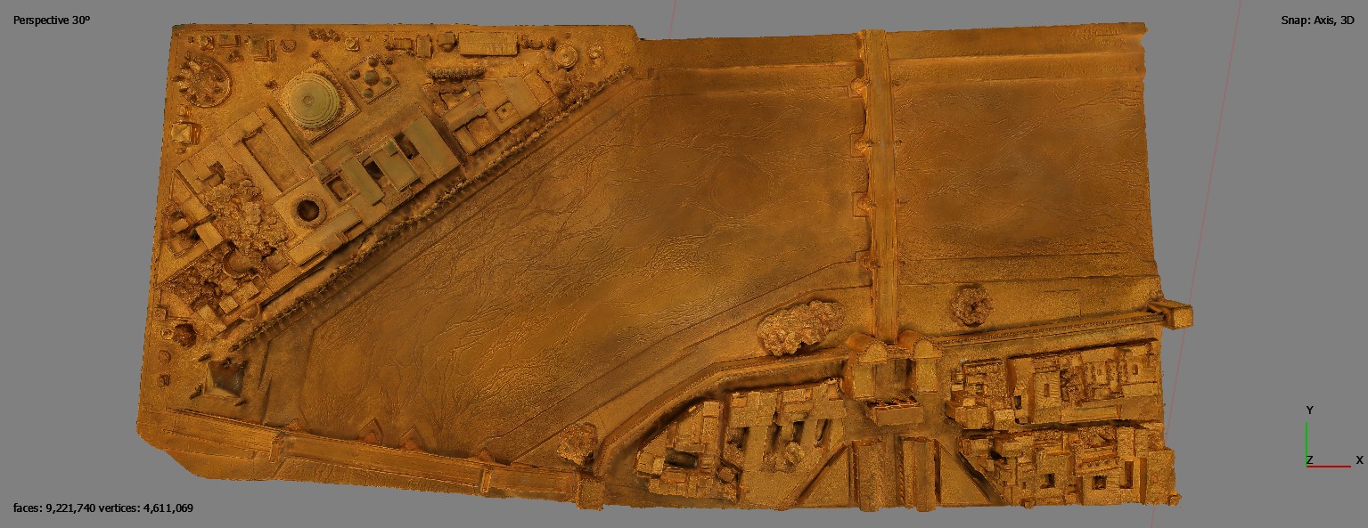 Porta Aurelia Nova - Plaque N°13 (Plan de Rome par Paul Bigot)