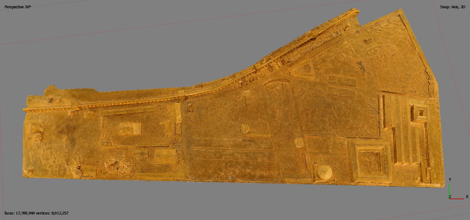 Ciconiae Nixae – Plaque N° 21 (Plan de Rome par Paul Bigot)