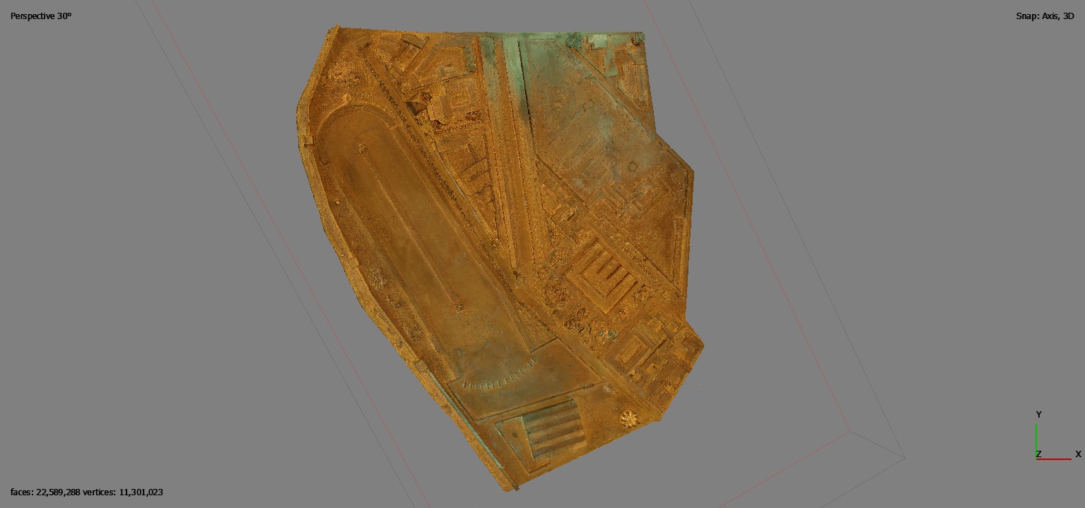 Tarentum – Plaque N°23 (Plan de Rome par Paul Bigot)