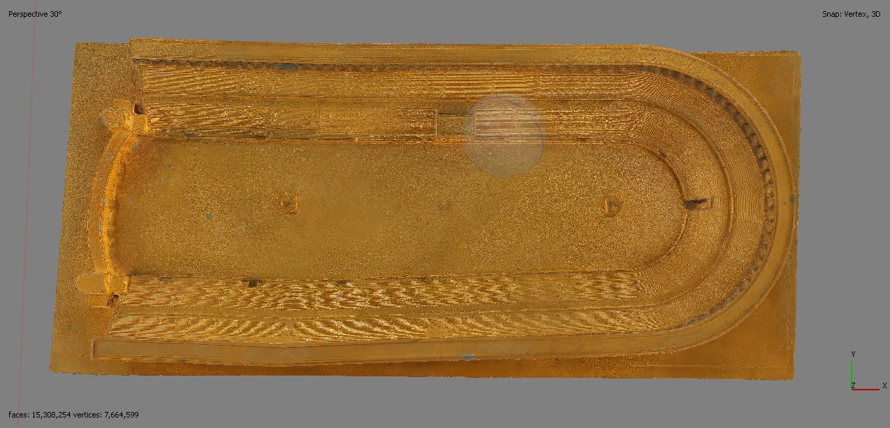 Stade de Domitien - Plaque N°31 (Plan de Rome par Paul Bigot)