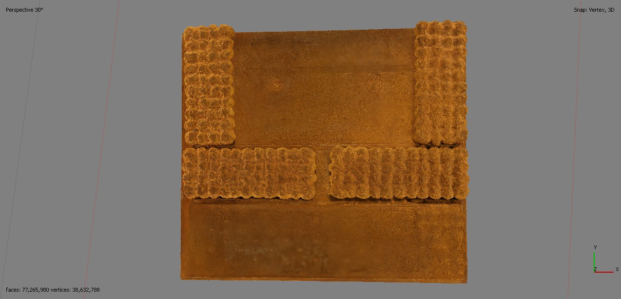 Campus Agrippae - Plaque N°39 (Plan de Rome par Paul Bigot)